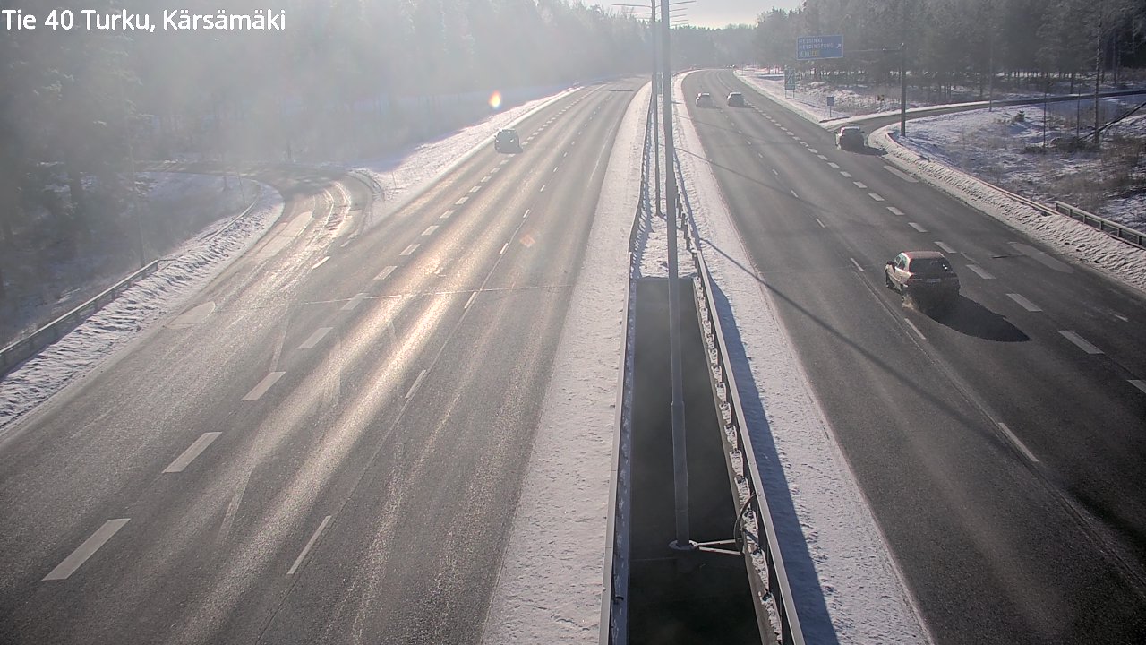 Weather Camera Image Road 40 Turku, Kärsämäki, Turku, Varsinais-Suomi