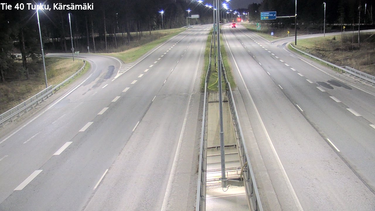 Weather Camera Image Road 40 Turku, Kärsämäki, Turku, Varsinais-Suomi