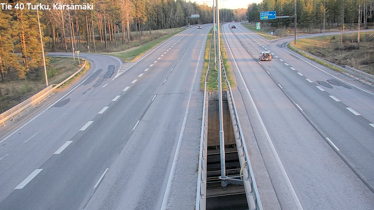 Kelikamerat Kuva Tie 40 Turku, Kärsämäki, Turku, Varsinais-Suomi