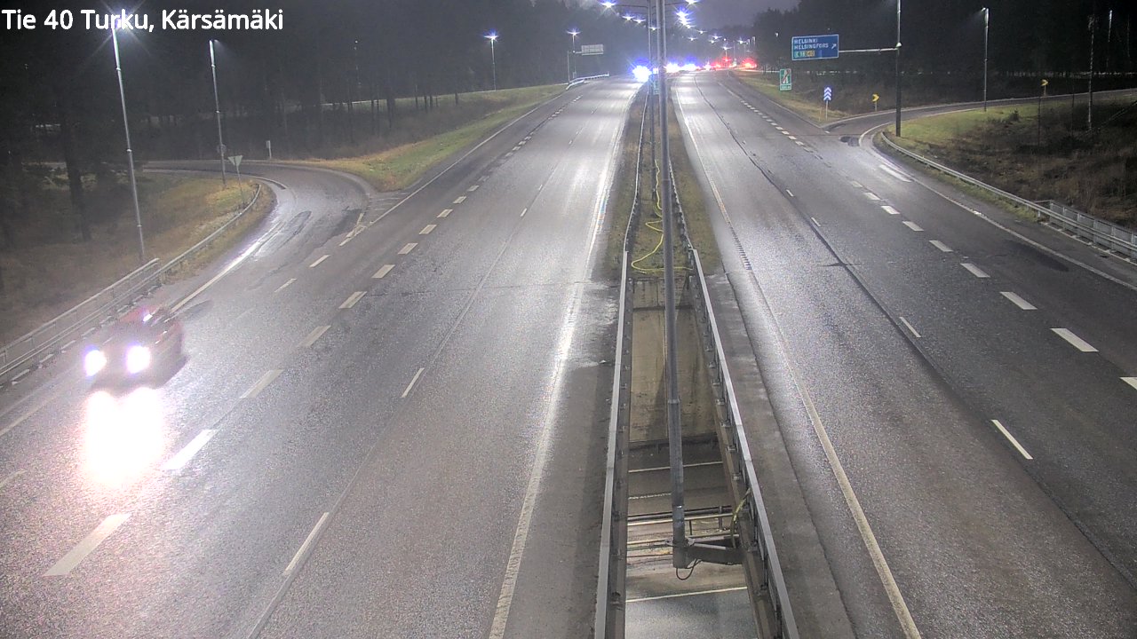 Weather Camera Image Väg 40 Åbo, Kärsämäki, Turku, Varsinais-Suomi
