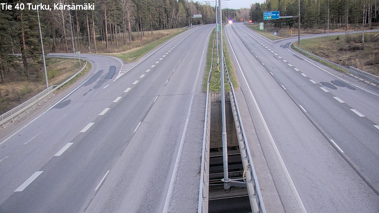 Kelikamerat Kuva Tie 40 Turku, Kärsämäki, Turku, Varsinais-Suomi