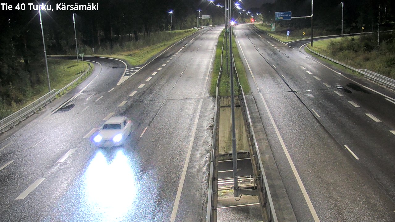 Weather Camera Image Väg 40 Åbo, Kärsämäki, Turku, Varsinais-Suomi