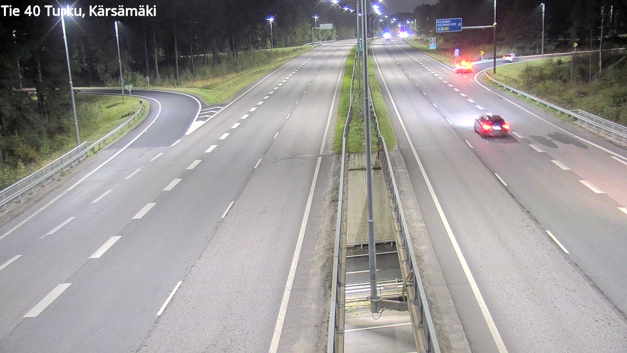 Weather Camera Image Väg 40 Åbo, Kärsämäki, Turku, Varsinais-Suomi