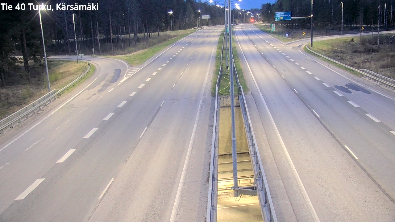 Kelikamerat Kuva Tie 40 Turku, Kärsämäki, Turku, Varsinais-Suomi