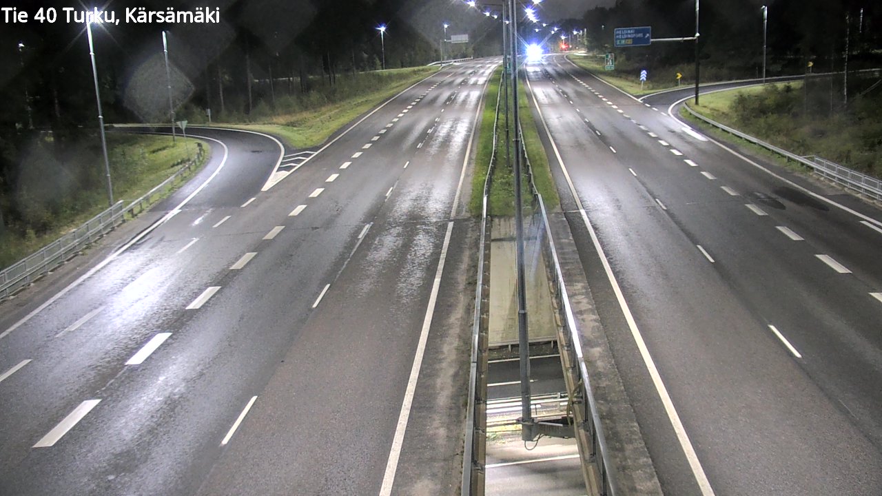 Weather Camera Image Väg 40 Åbo, Kärsämäki, Turku, Varsinais-Suomi