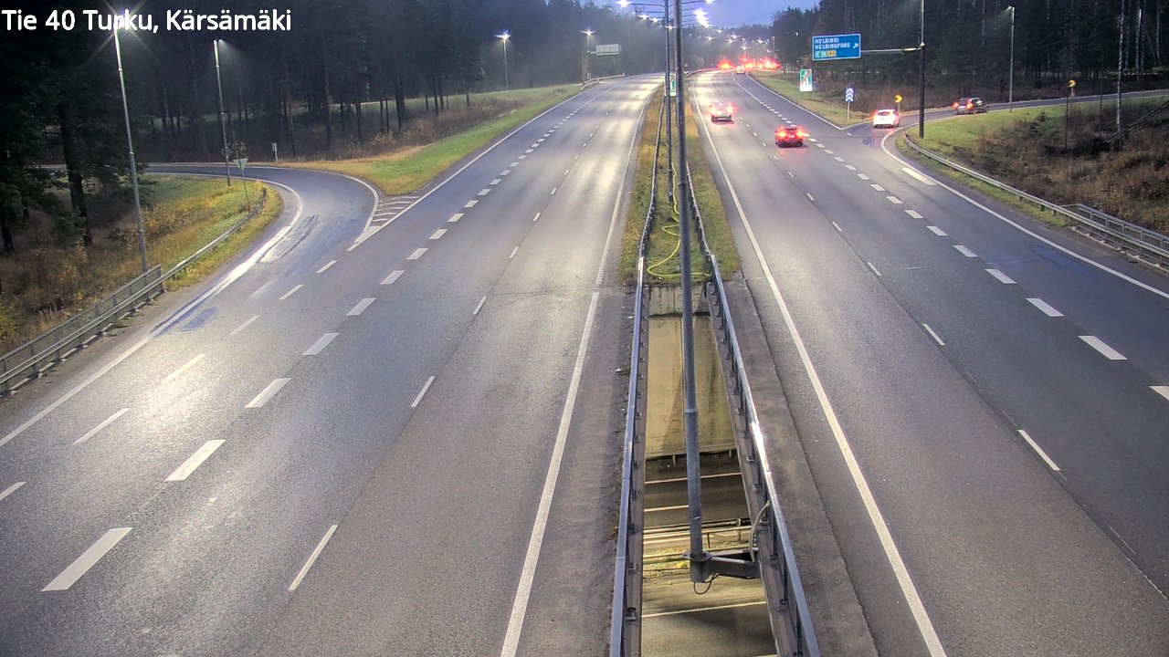 Kelikamerat Kuva Tie 40 Turku, Kärsämäki, Turku, Varsinais-Suomi