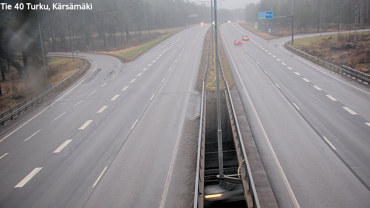 Weather Camera Image Väg 40 Åbo, Kärsämäki, Turku, Varsinais-Suomi
