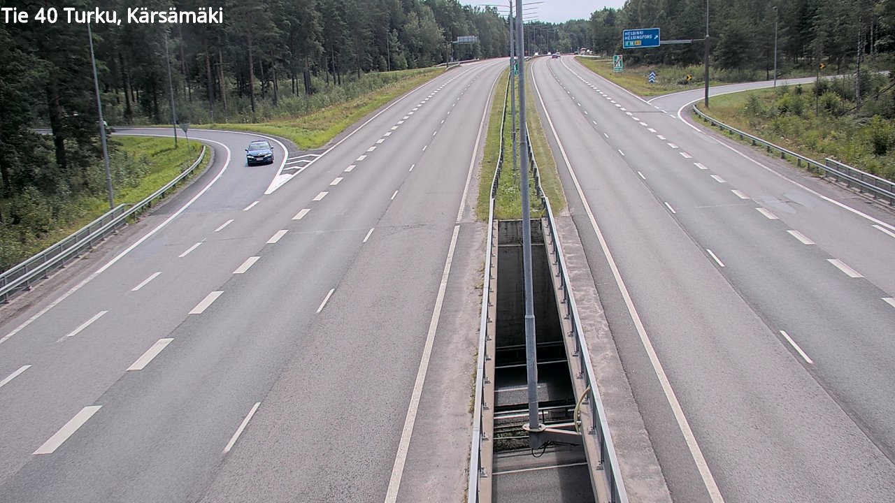 Weather Camera Image Road 40 Turku, Kärsämäki, Turku, Varsinais-Suomi