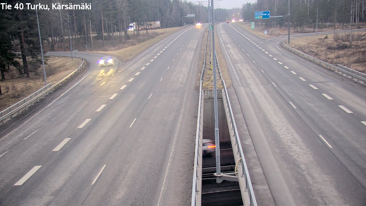 Weather Camera Image Road 40 Turku, Kärsämäki, Turku, Varsinais-Suomi
