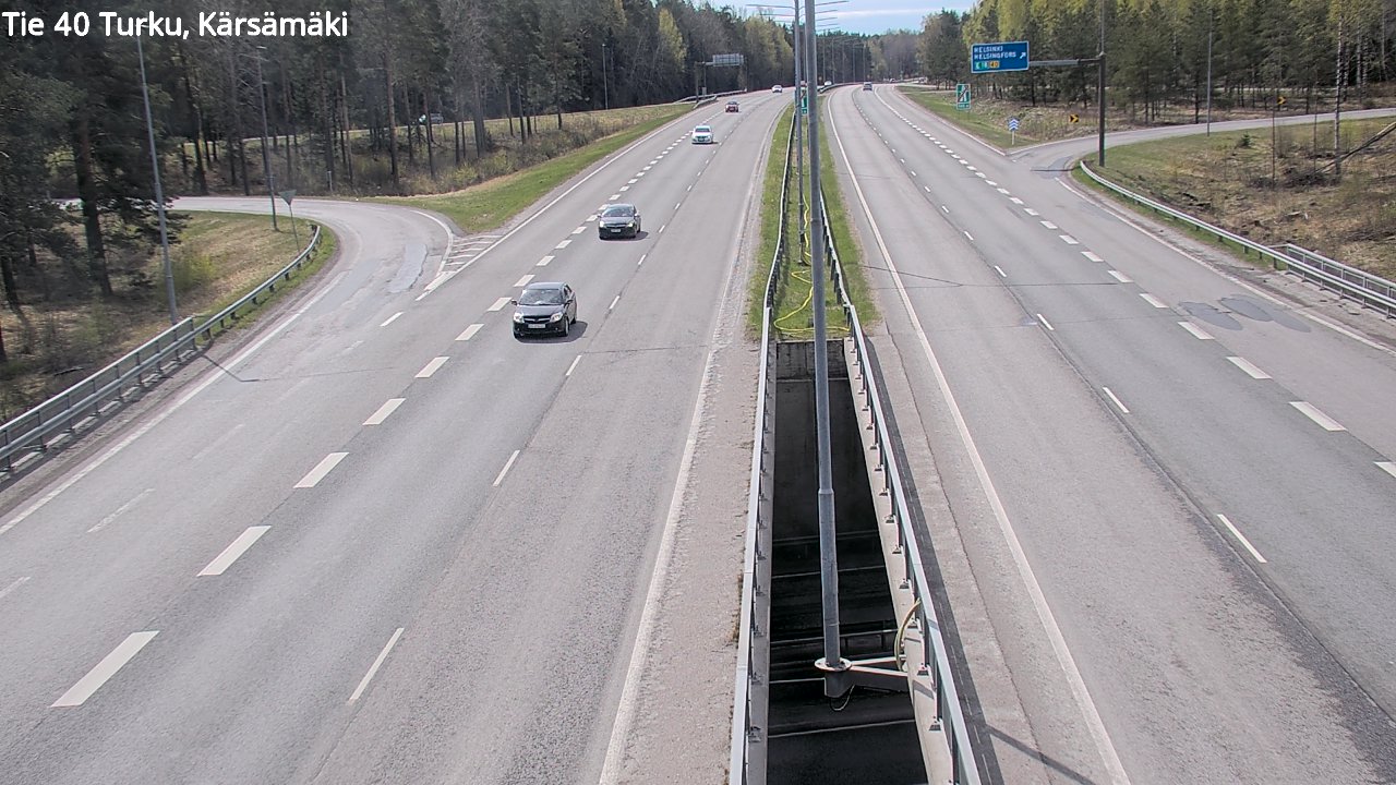Kelikamerat Kuva Tie 40 Turku, Kärsämäki, Turku, Varsinais-Suomi