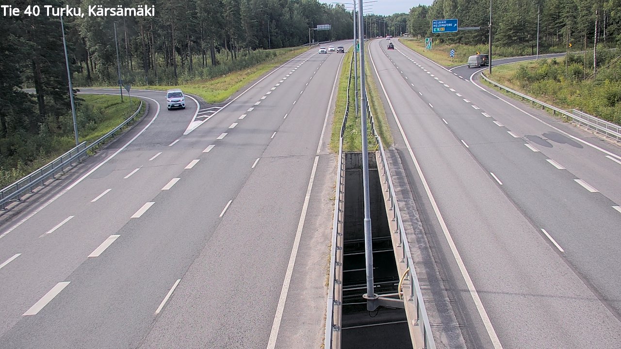 Kelikamerat Kuva Tie 40 Turku, Kärsämäki, Turku, Varsinais-Suomi