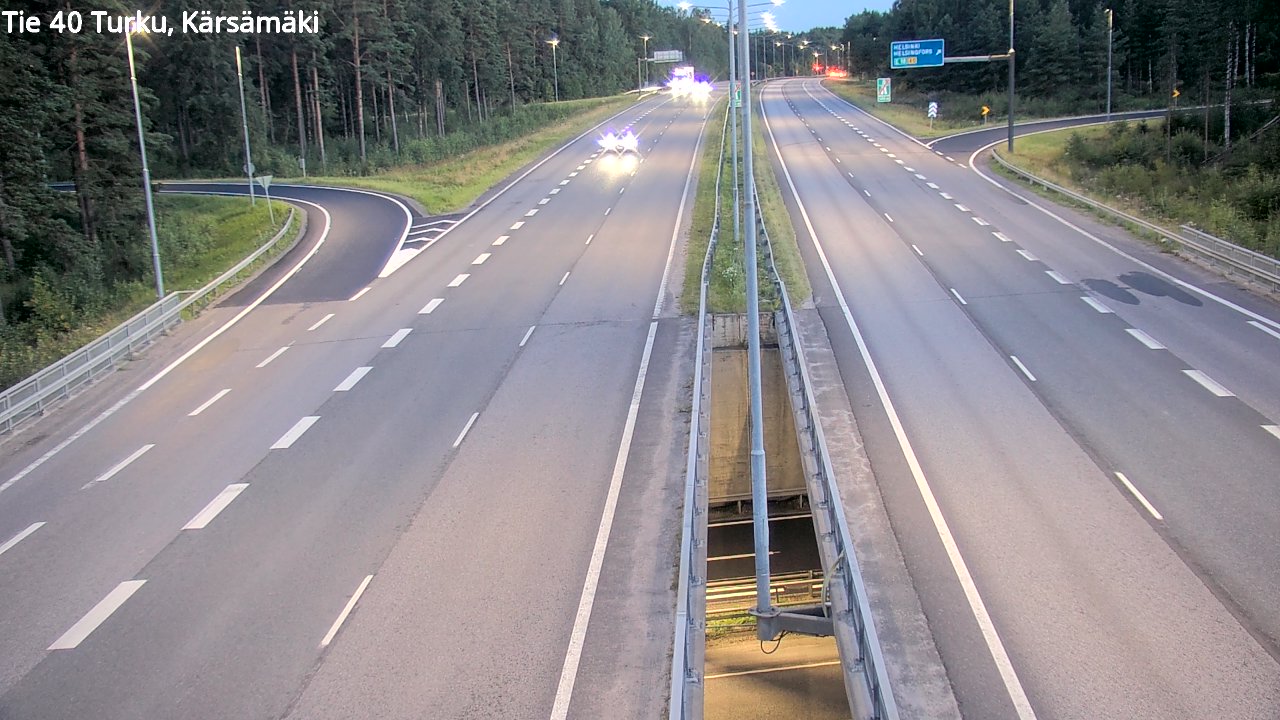 Kelikamerat Kuva Tie 40 Turku, Kärsämäki, Turku, Varsinais-Suomi