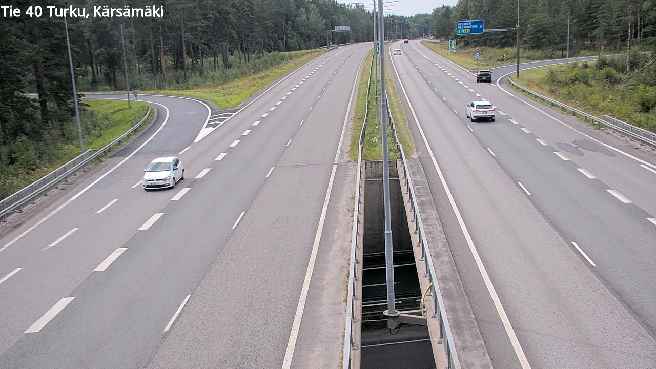 Weather Camera Image Road 40 Turku, Kärsämäki, Turku, Varsinais-Suomi