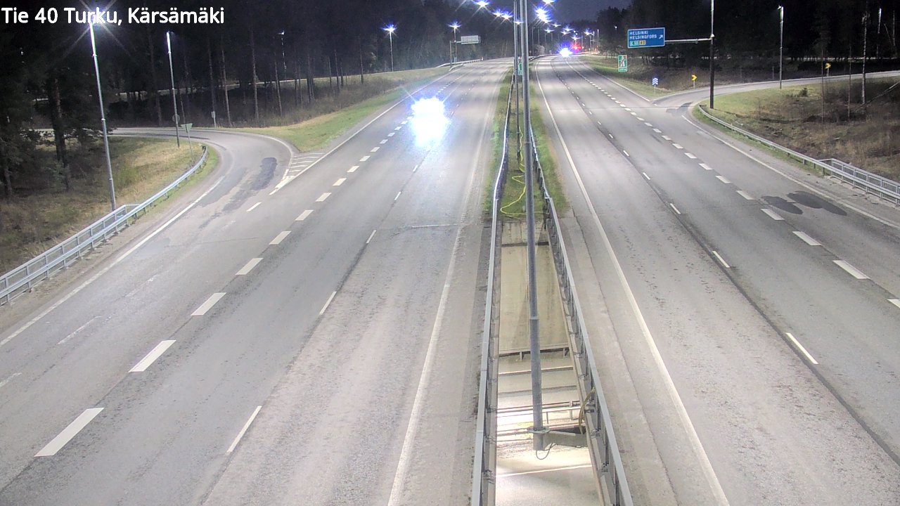 Weather Camera Image Road 40 Turku, Kärsämäki, Turku, Varsinais-Suomi