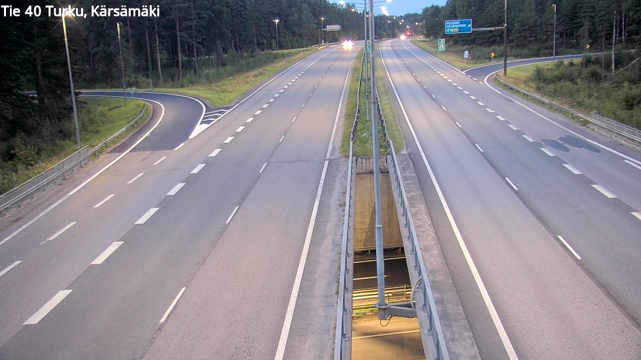 Kelikamerat Kuva Tie 40 Turku, Kärsämäki, Turku, Varsinais-Suomi