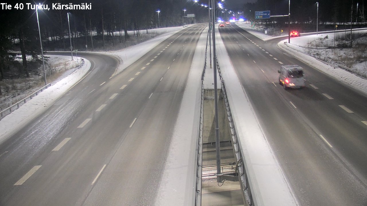 Weather Camera Image Road 40 Turku, Kärsämäki, Turku, Varsinais-Suomi