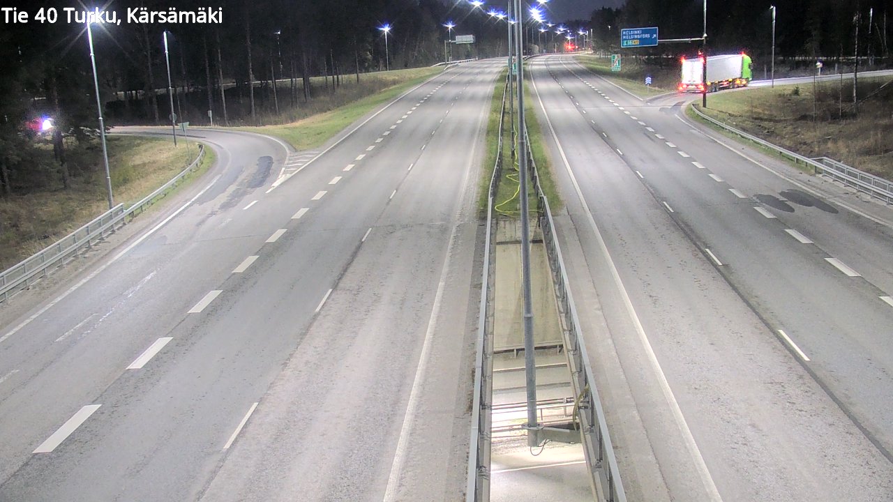 Weather Camera Image Road 40 Turku, Kärsämäki, Turku, Varsinais-Suomi