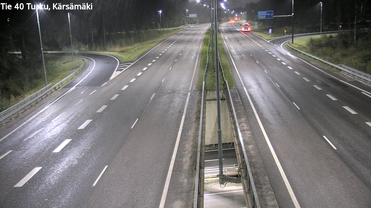 Weather Camera Image Väg 40 Åbo, Kärsämäki, Turku, Varsinais-Suomi