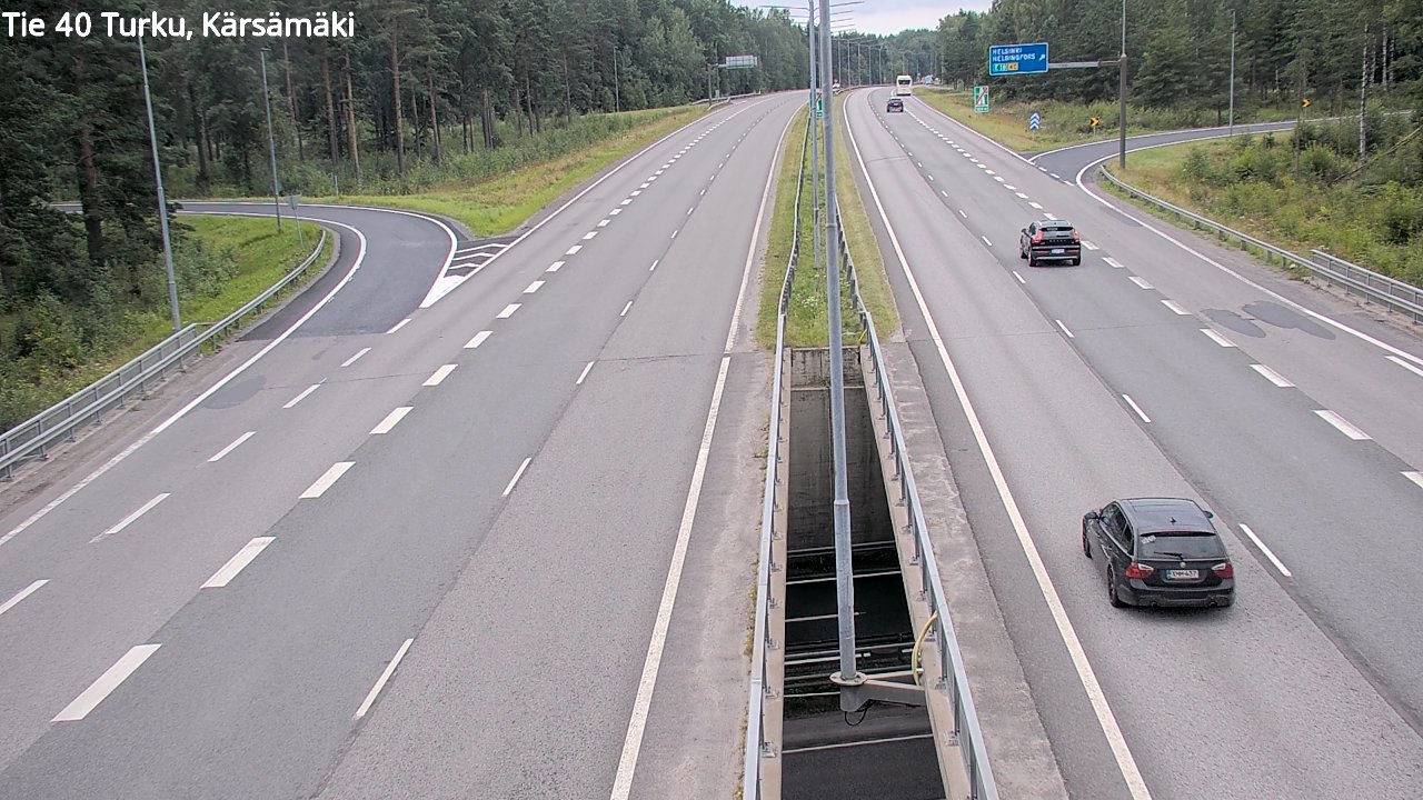 Weather Camera Image Road 40 Turku, Kärsämäki, Turku, Varsinais-Suomi