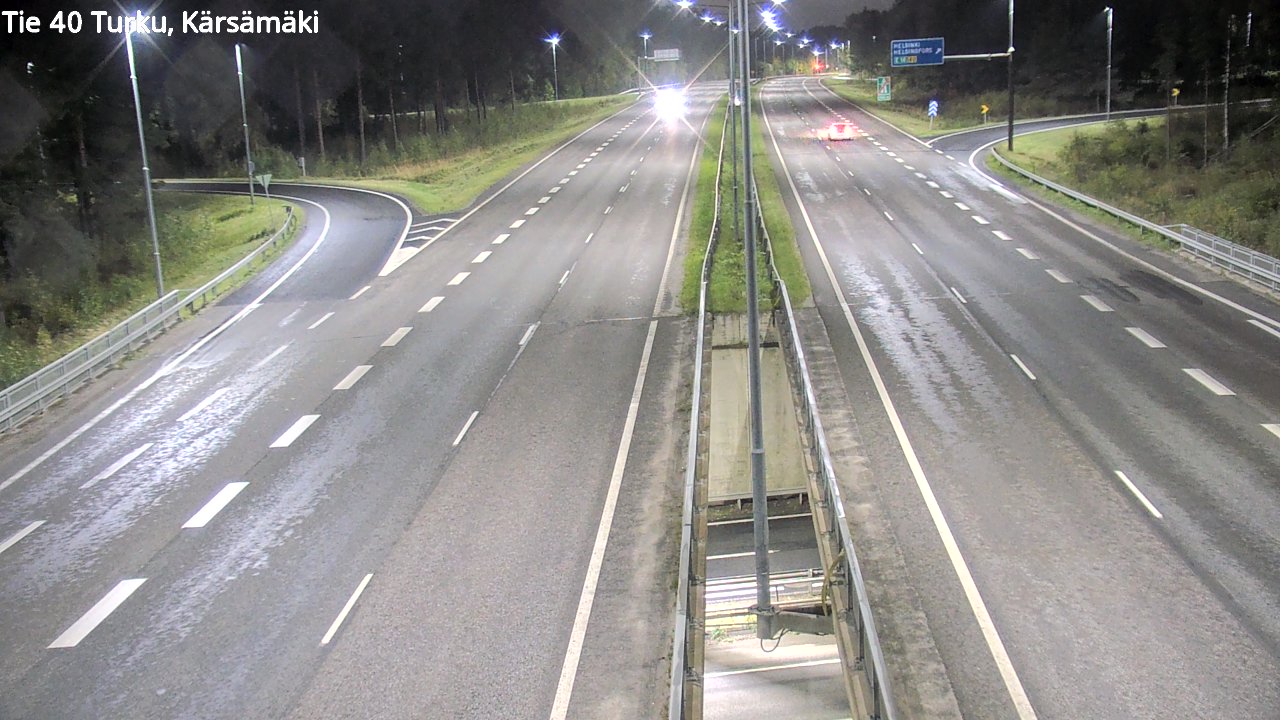 Weather Camera Image Väg 40 Åbo, Kärsämäki, Turku, Varsinais-Suomi