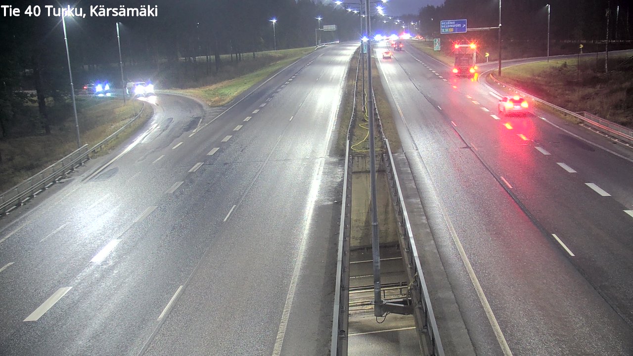 Weather Camera Image Väg 40 Åbo, Kärsämäki, Turku, Varsinais-Suomi