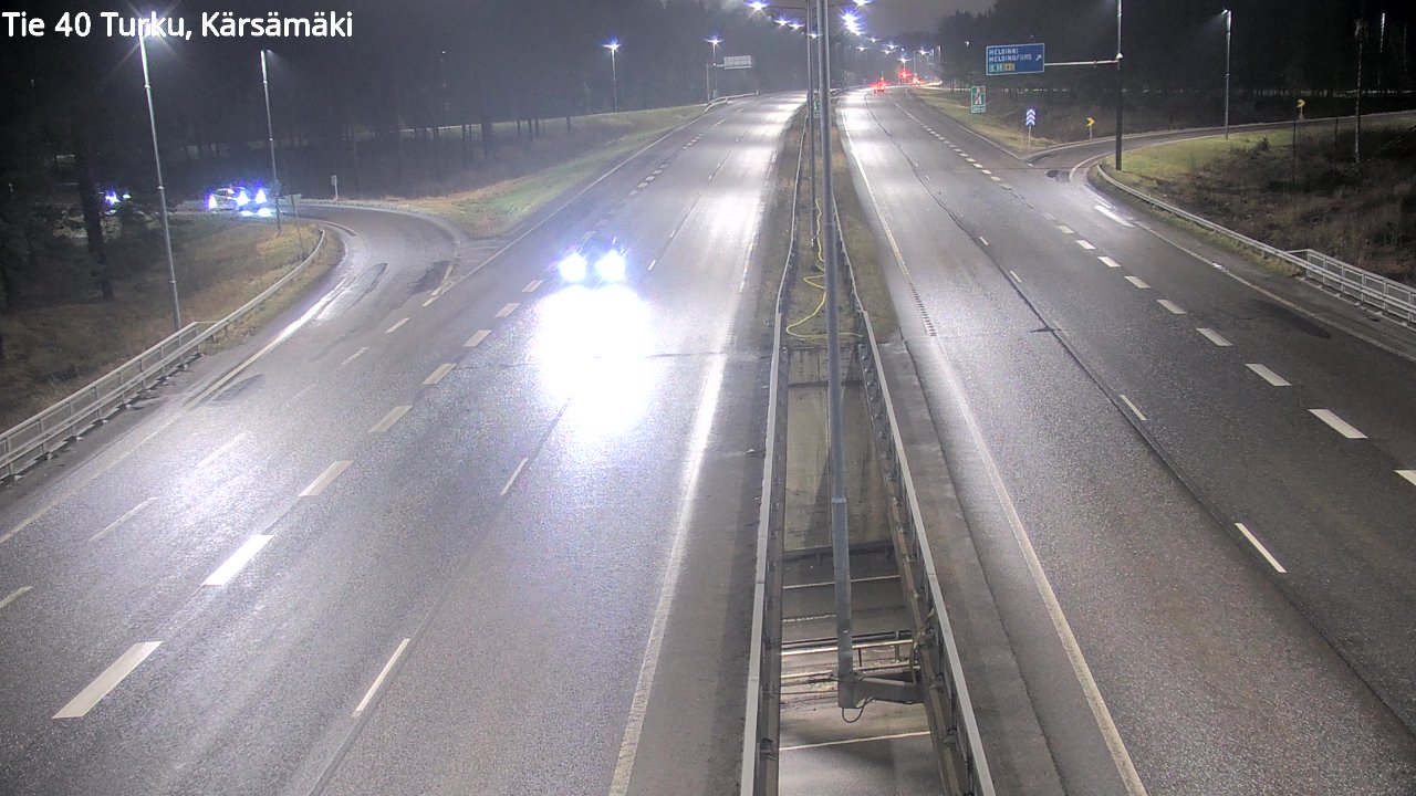 Weather Camera Image Väg 40 Åbo, Kärsämäki, Turku, Varsinais-Suomi