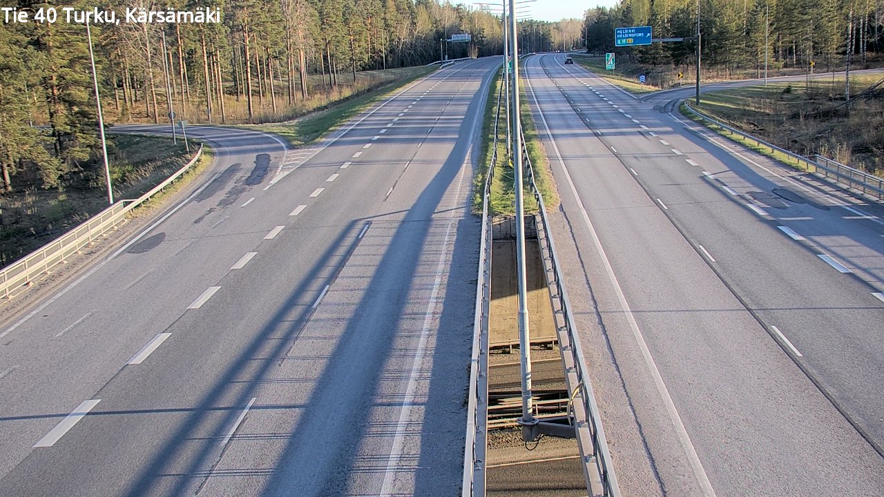 Kelikamerat Kuva Tie 40 Turku, Kärsämäki, Turku, Varsinais-Suomi