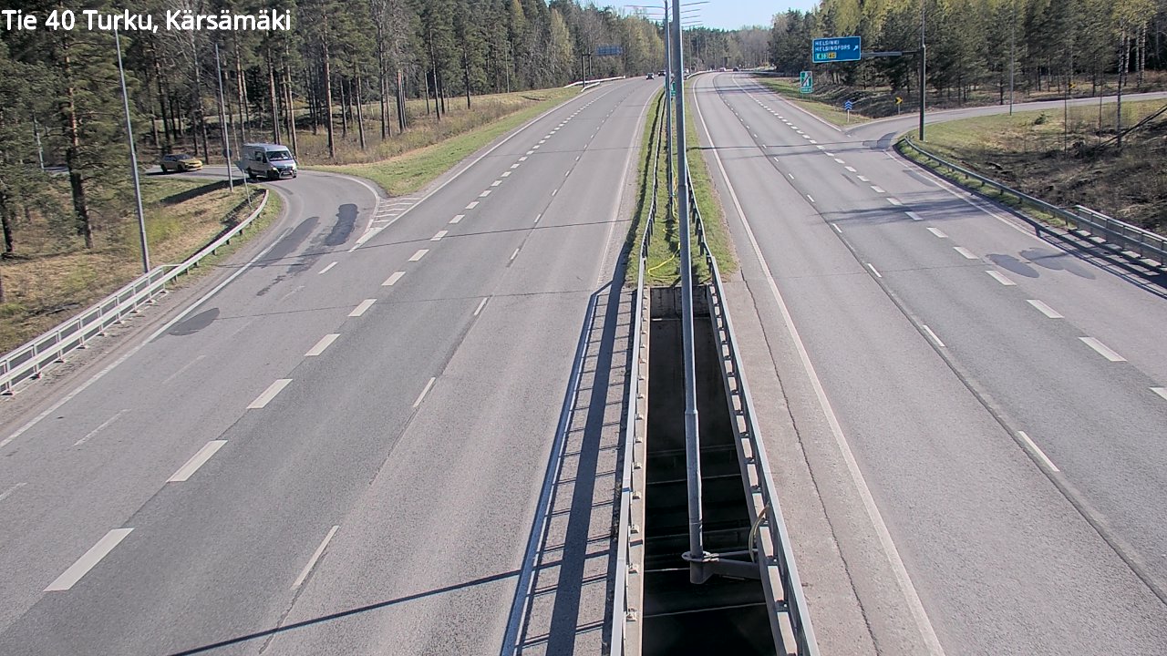 Kelikamerat Kuva Tie 40 Turku, Kärsämäki, Turku, Varsinais-Suomi
