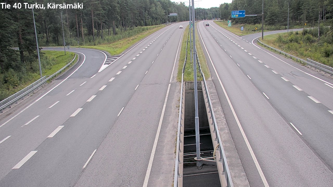 Weather Camera Image Road 40 Turku, Kärsämäki, Turku, Varsinais-Suomi