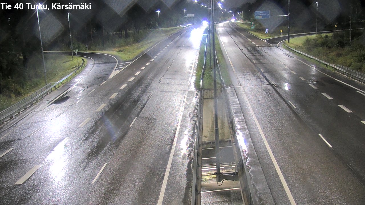 Weather Camera Image Väg 40 Åbo, Kärsämäki, Turku, Varsinais-Suomi