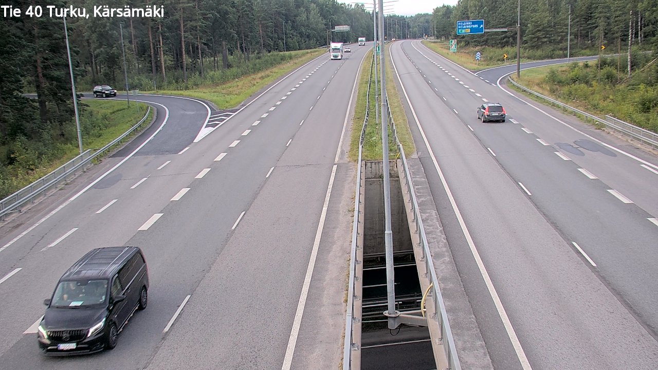 Weather Camera Image Road 40 Turku, Kärsämäki, Turku, Varsinais-Suomi