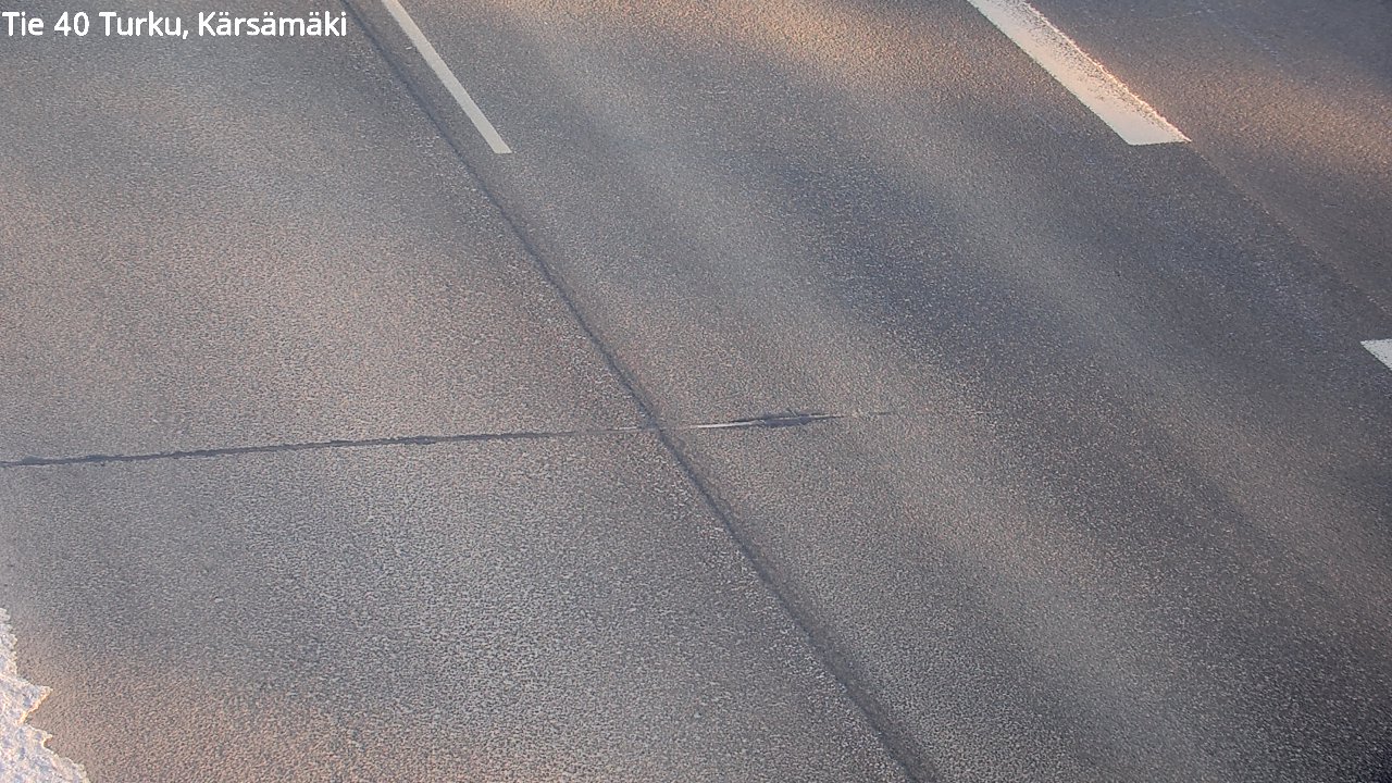 Weather Camera Image Road 40 Turku, Kärsämäki, Turku, Varsinais-Suomi