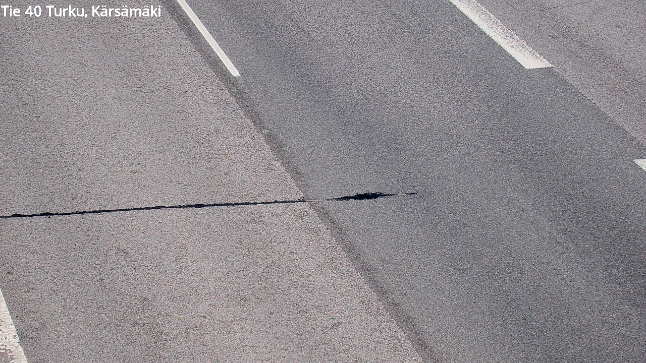 Weather Camera Image Väg 40 Åbo, Kärsämäki, Turku, Varsinais-Suomi