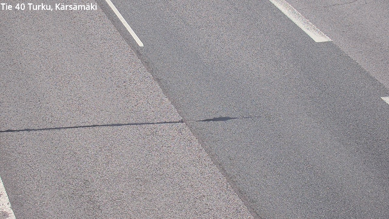 Weather Camera Image Road 40 Turku, Kärsämäki, Turku, Varsinais-Suomi