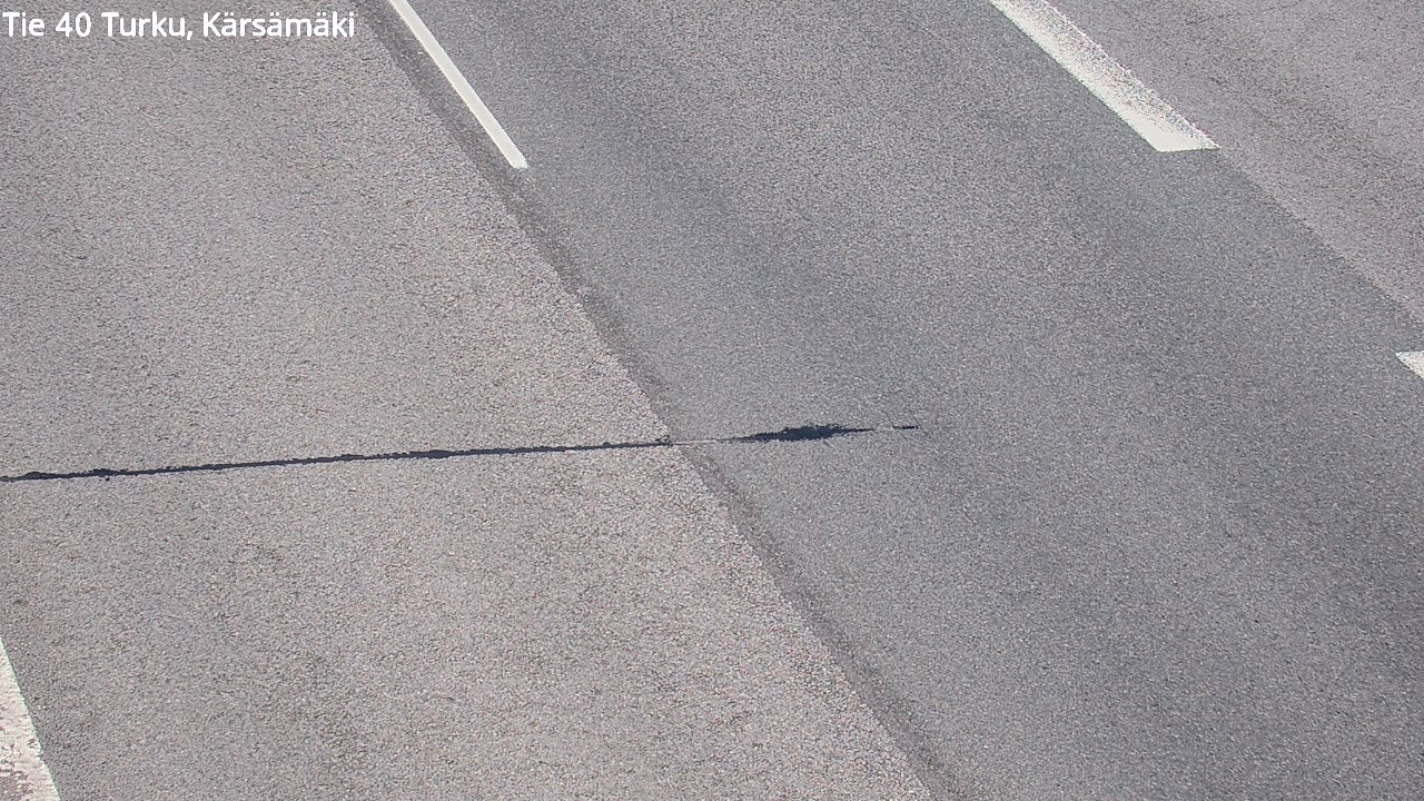 Weather Camera Image Väg 40 Åbo, Kärsämäki, Turku, Varsinais-Suomi