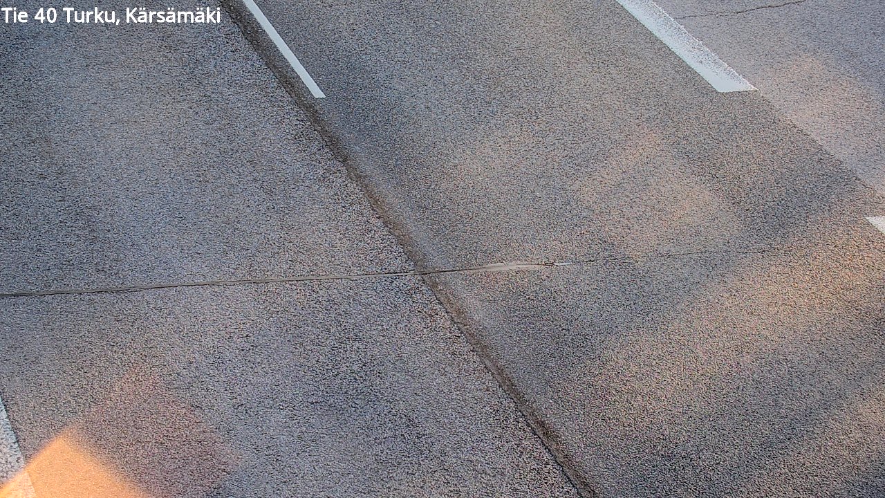 Weather Camera Image Road 40 Turku, Kärsämäki, Turku, Varsinais-Suomi