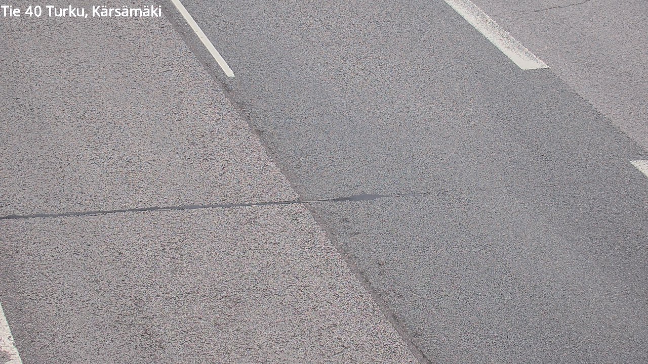 Weather Camera Image Road 40 Turku, Kärsämäki, Turku, Varsinais-Suomi