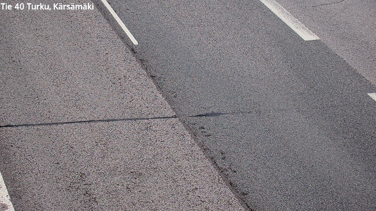 Weather Camera Image Road 40 Turku, Kärsämäki, Turku, Varsinais-Suomi
