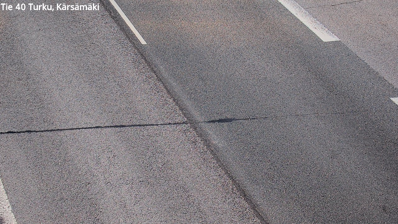 Weather Camera Image Väg 40 Åbo, Kärsämäki, Turku, Varsinais-Suomi