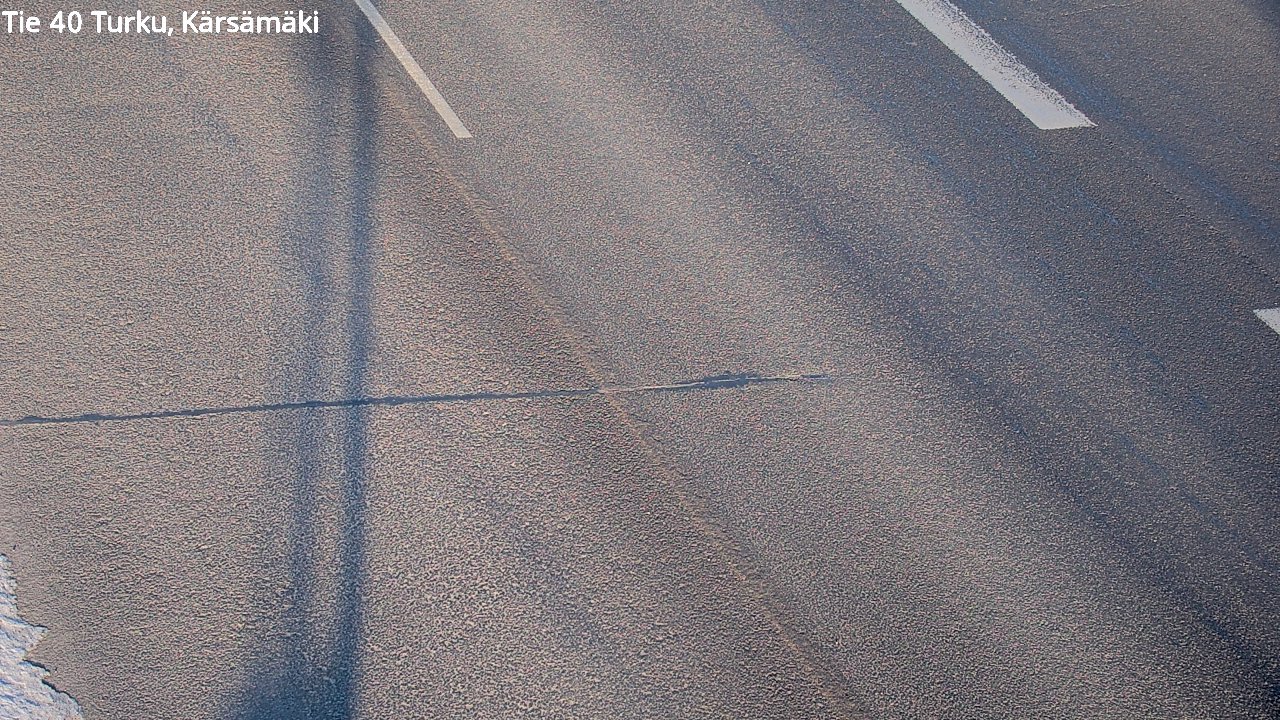 Weather Camera Image Road 40 Turku, Kärsämäki, Turku, Varsinais-Suomi