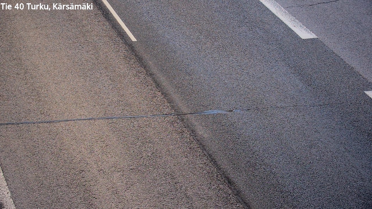 Weather Camera Image Road 40 Turku, Kärsämäki, Turku, Varsinais-Suomi