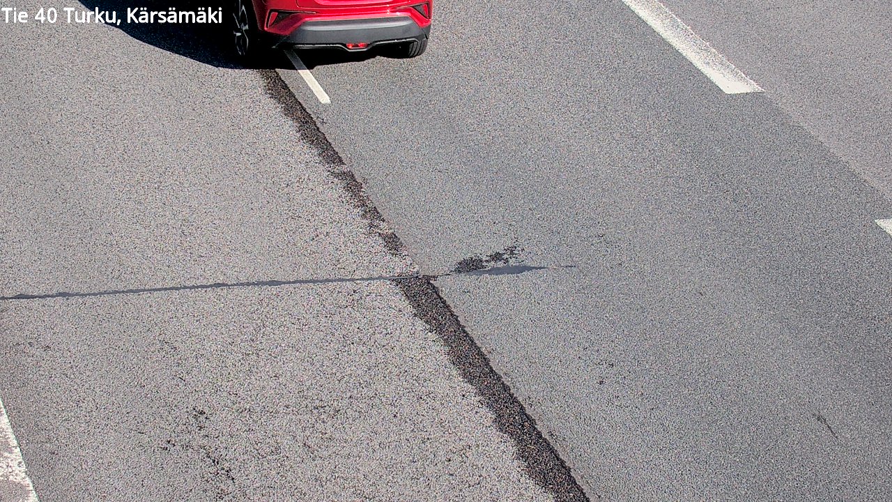 Weather Camera Image Väg 40 Åbo, Kärsämäki, Turku, Varsinais-Suomi