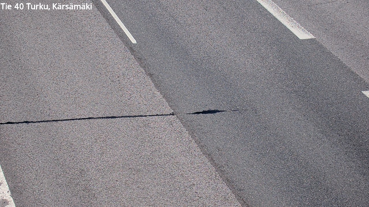 Weather Camera Image Road 40 Turku, Kärsämäki, Turku, Varsinais-Suomi