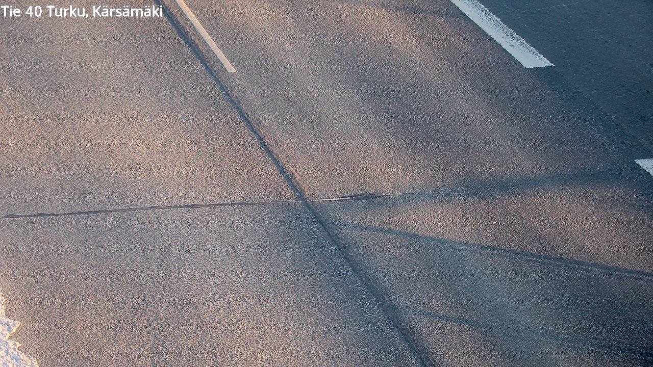 Weather Camera Image Road 40 Turku, Kärsämäki, Turku, Varsinais-Suomi
