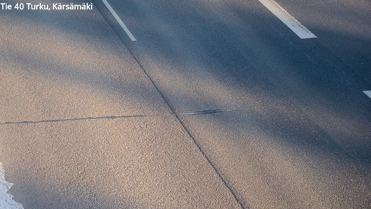 Weather Camera Image Road 40 Turku, Kärsämäki, Turku, Varsinais-Suomi