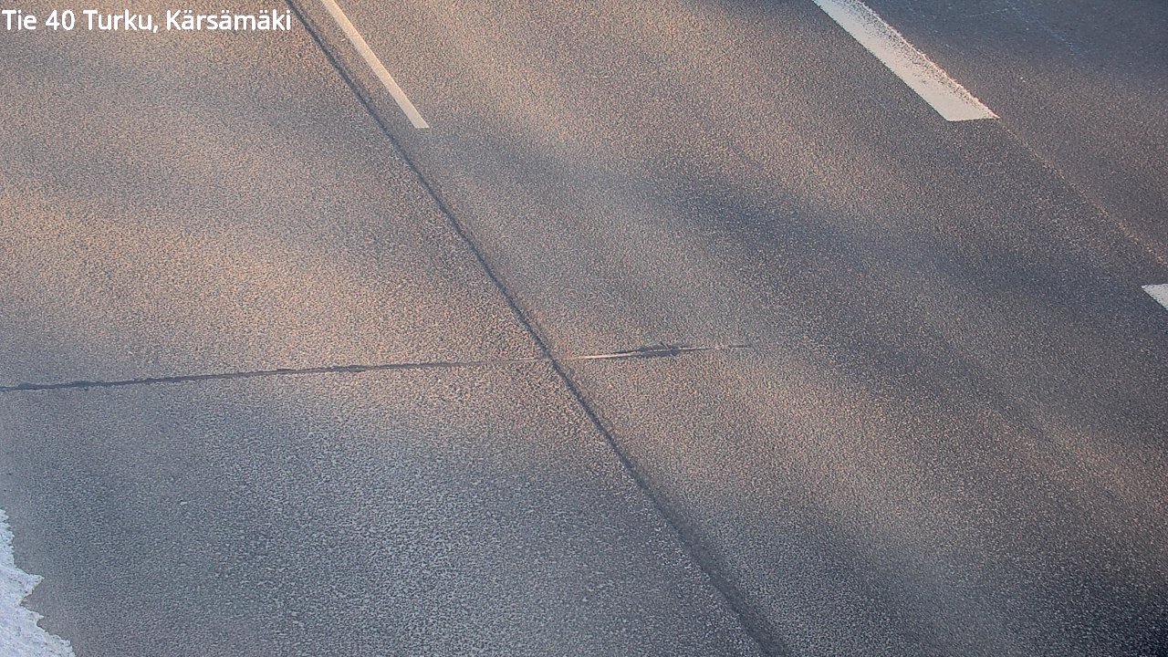 Weather Camera Image Road 40 Turku, Kärsämäki, Turku, Varsinais-Suomi