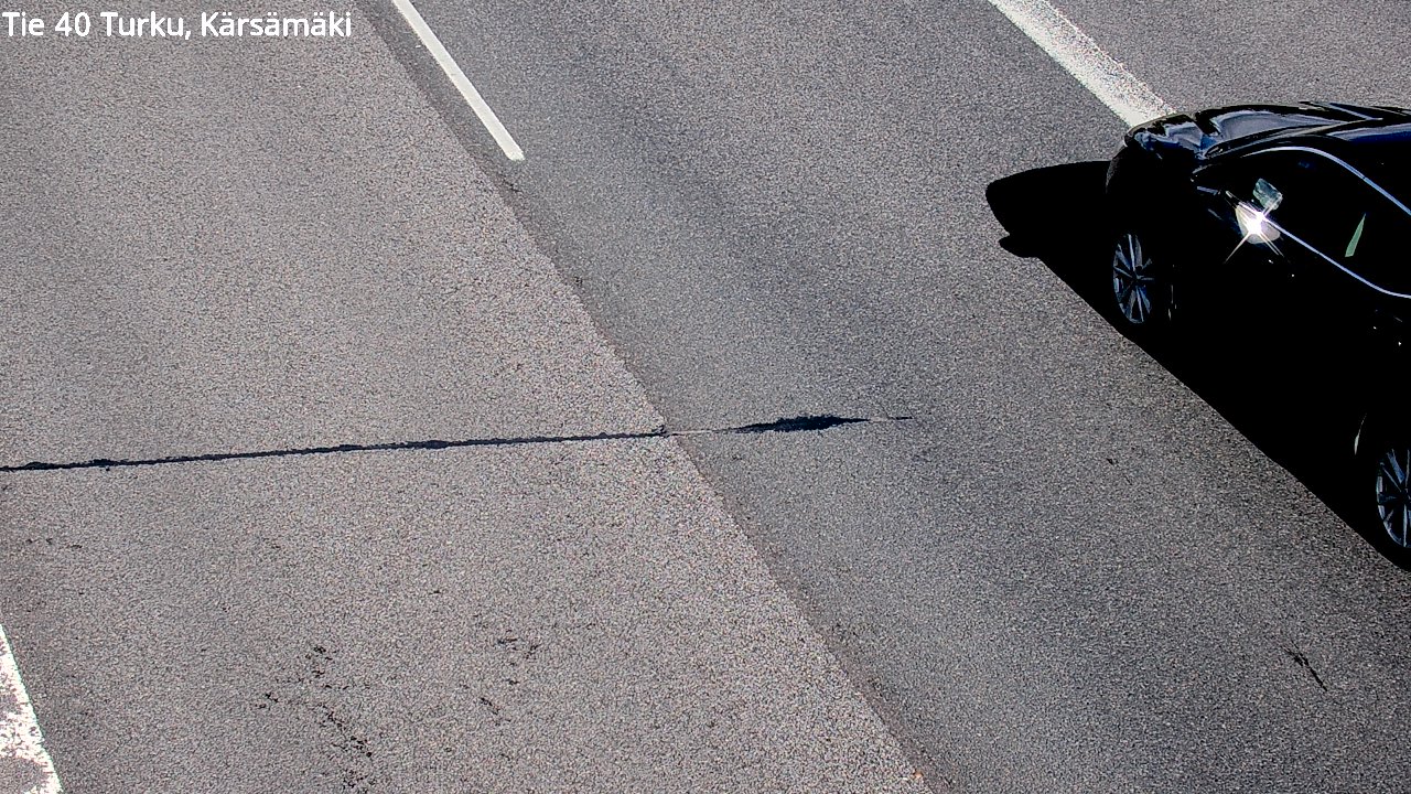 Weather Camera Image Väg 40 Åbo, Kärsämäki, Turku, Varsinais-Suomi