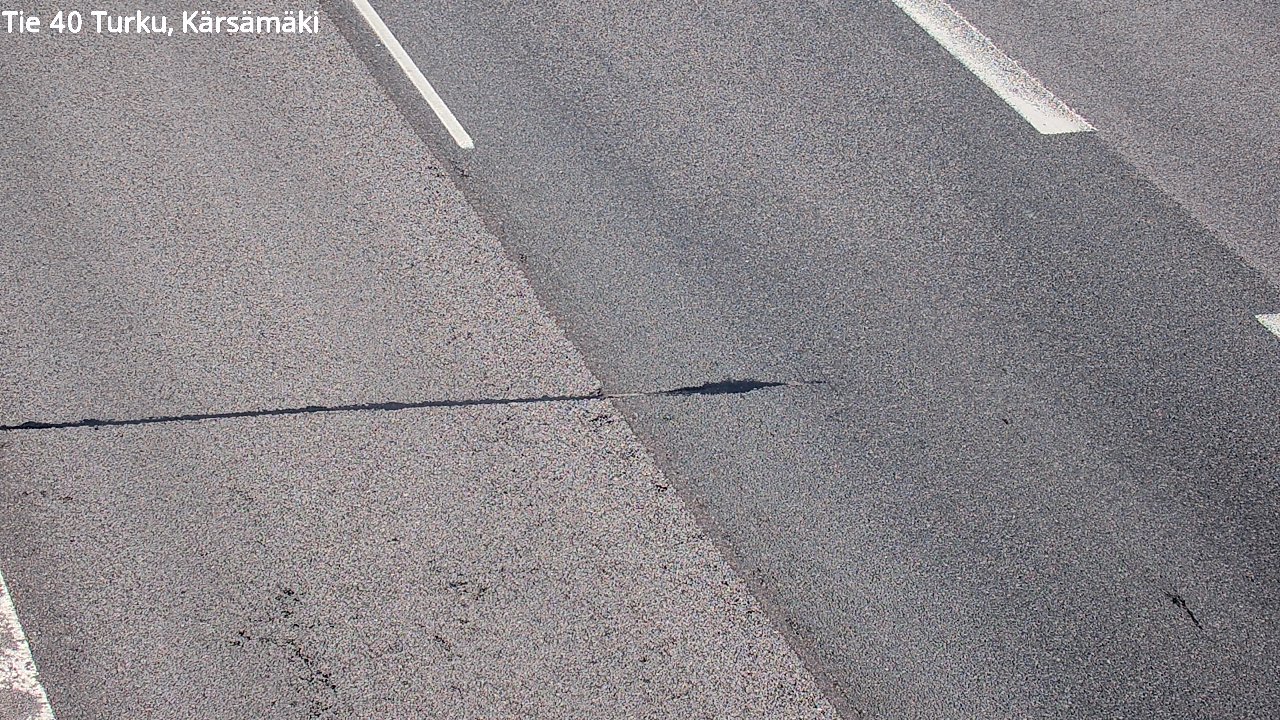 Weather Camera Image Väg 40 Åbo, Kärsämäki, Turku, Varsinais-Suomi