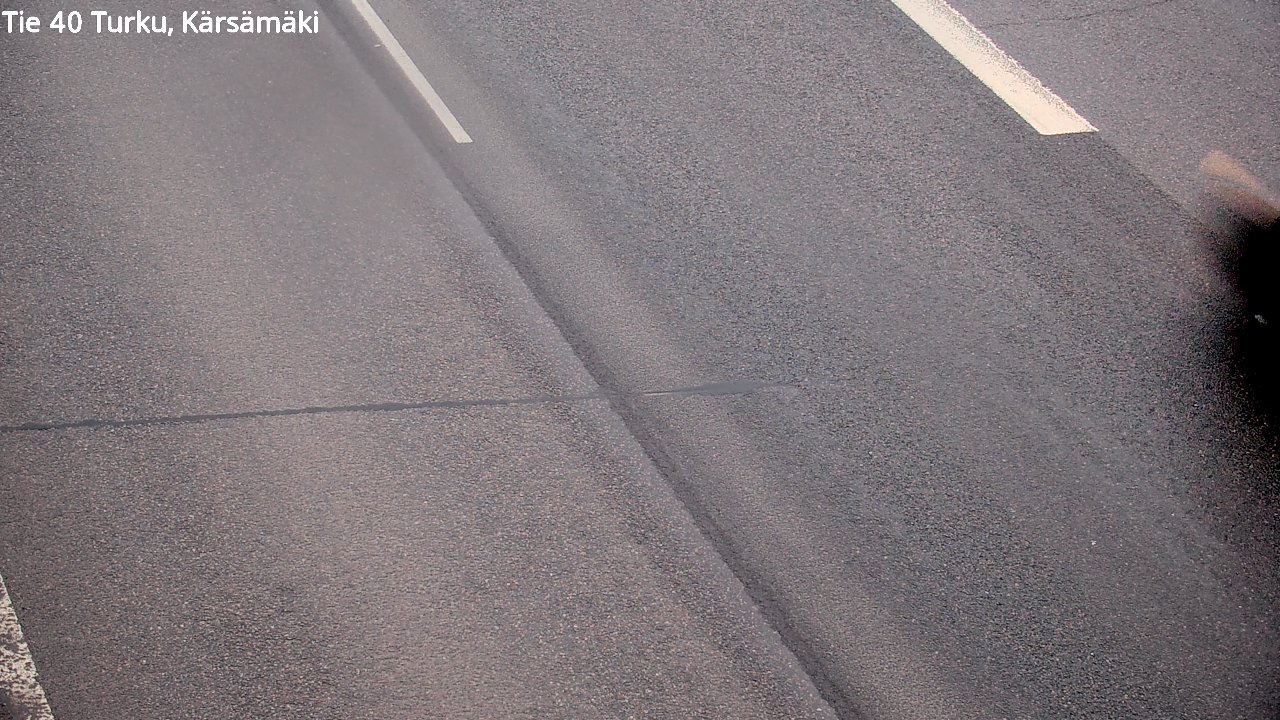 Weather Camera Image Väg 40 Åbo, Kärsämäki, Turku, Varsinais-Suomi