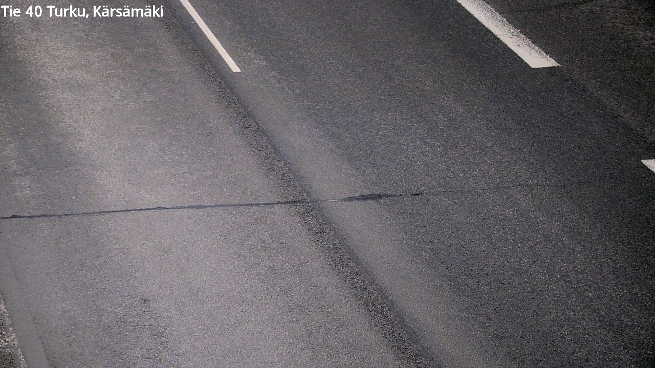 Weather Camera Image Road 40 Turku, Kärsämäki, Turku, Varsinais-Suomi